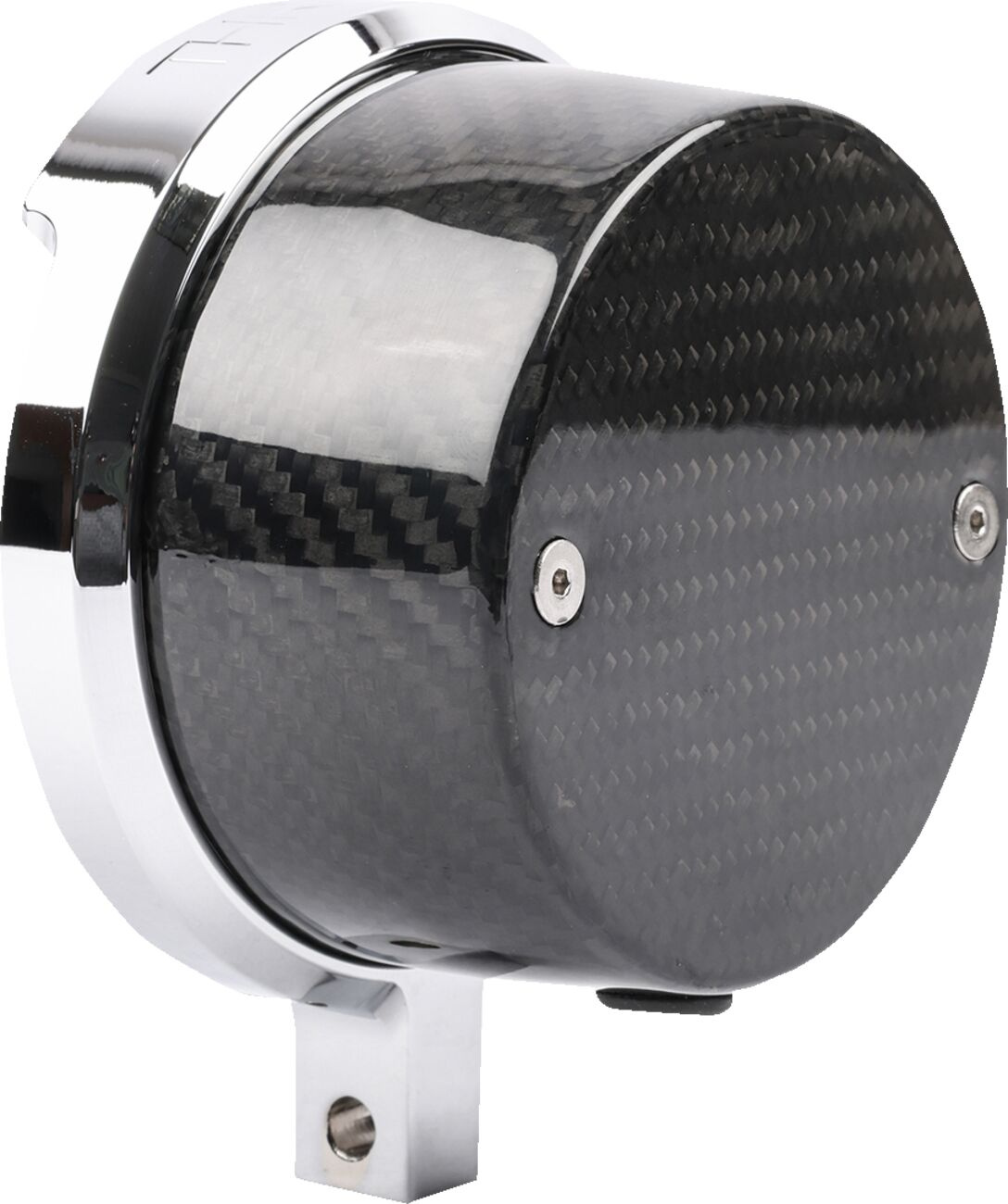 Thrashin Supply Co. Gauge Relocation Kit - Chrome Gauge Reloc Kt Fxlrs