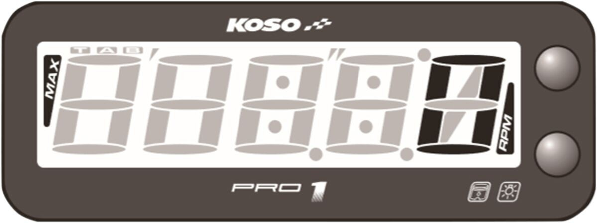 Koso North America Tachometer Pro-1 Tachometer Pro-1
