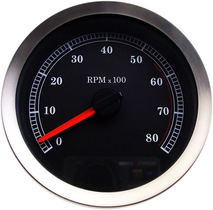 Drag Specialties Tachometer Blk 04- Tachometer Blk 04-