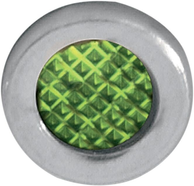 Drag Specialties Snap-In Indicator Light Green 0.3