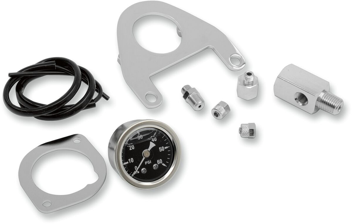 Drag Specialties Oil Pressure Gauge Kit Gauge Oil Pressure Tc