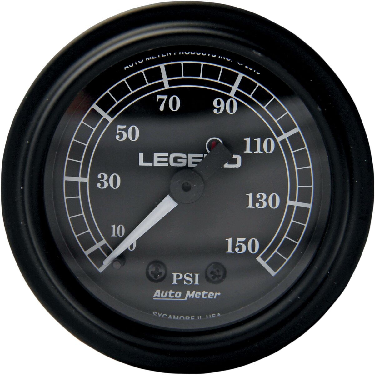Legend Suspension Gauge Air Pressure Led Black Gauge Air Flht 99-13 Bl