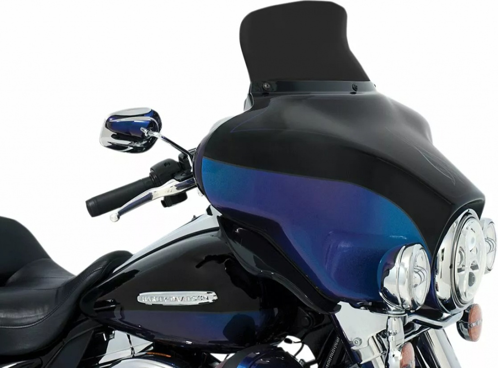 Memphis Shades Hd Windshield Spoiler Oem-Fairing Harley Davidson� 6.5