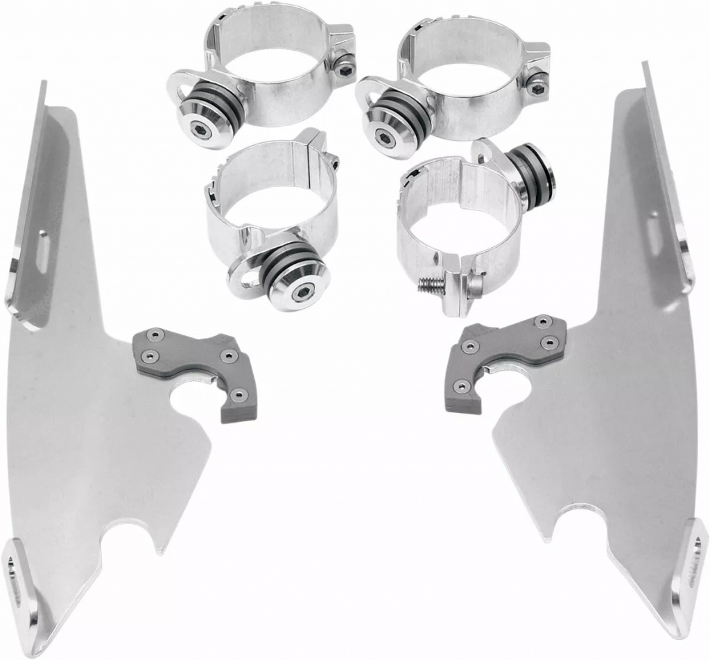 Memphis Shades Hd Mounting Kit Trigger-Lock Memphis Fats/Slim Polished