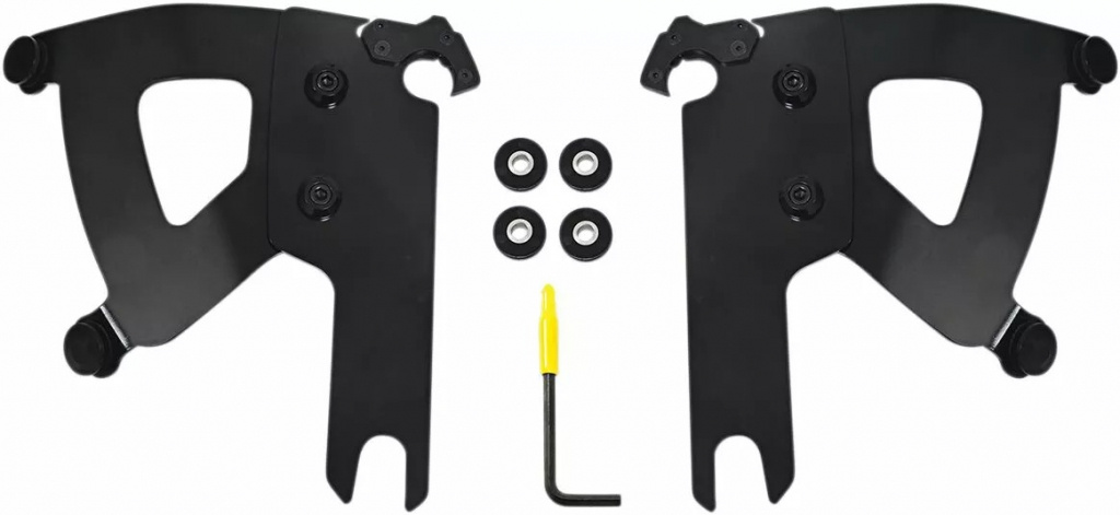 Memphis Shades Hd  Mnt Kit Rd Warr Flhr Blk