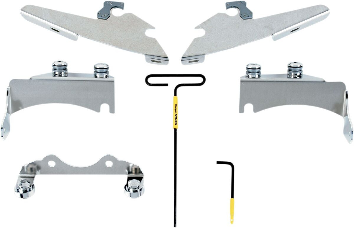 Memphis Shades Metric Mounting Kit Trigger-Lock Memphis Fats/Slim Poli