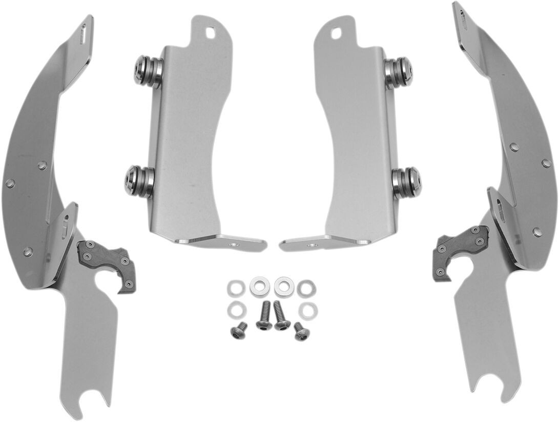 Memphis Shades Metric Mounting Kit Trigger-Lock Batwing-Fairing Polish
