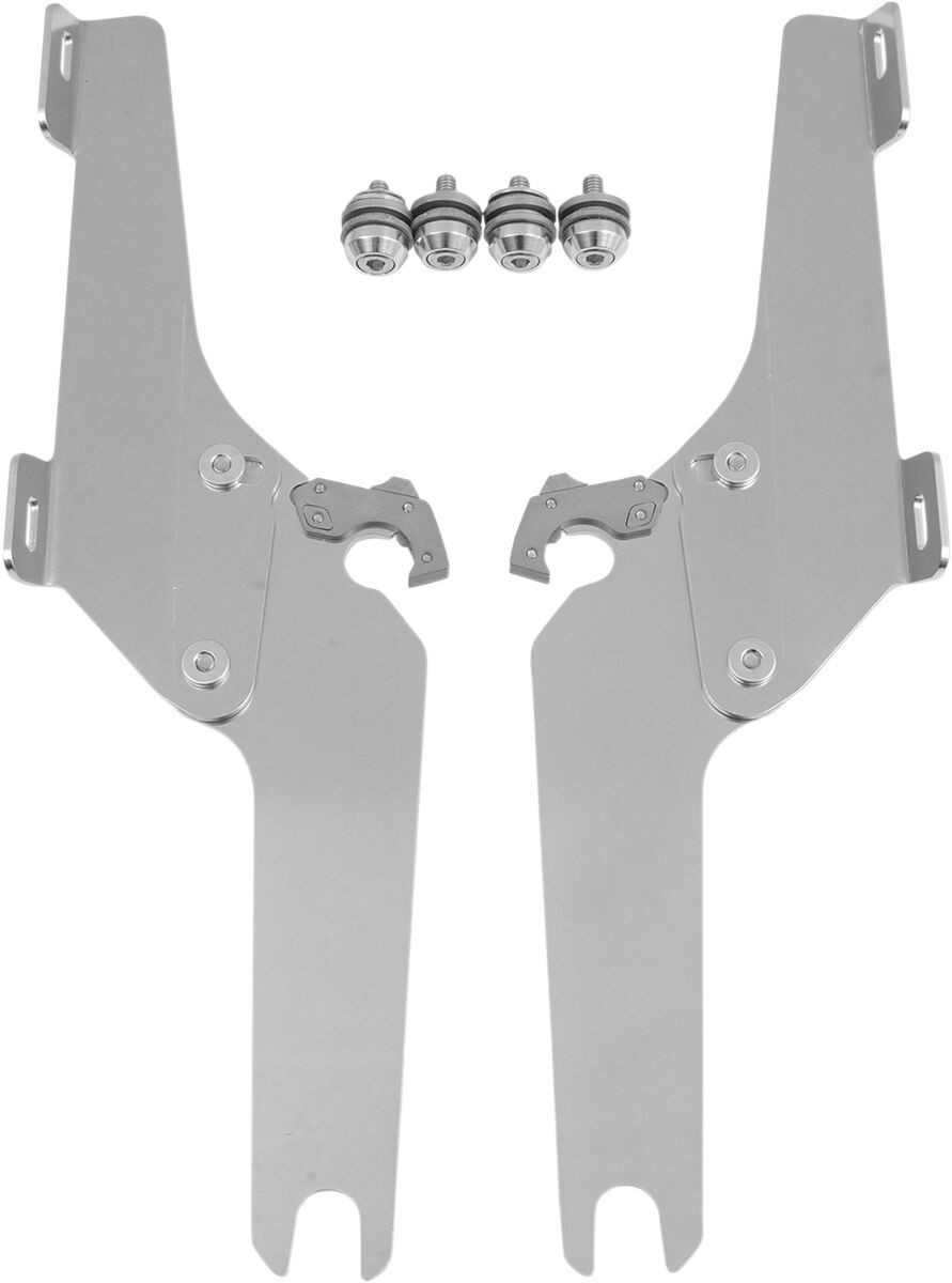 Memphis Shades Metric Mounting Kit Trigger-Lock Batwing-Fairing Polish