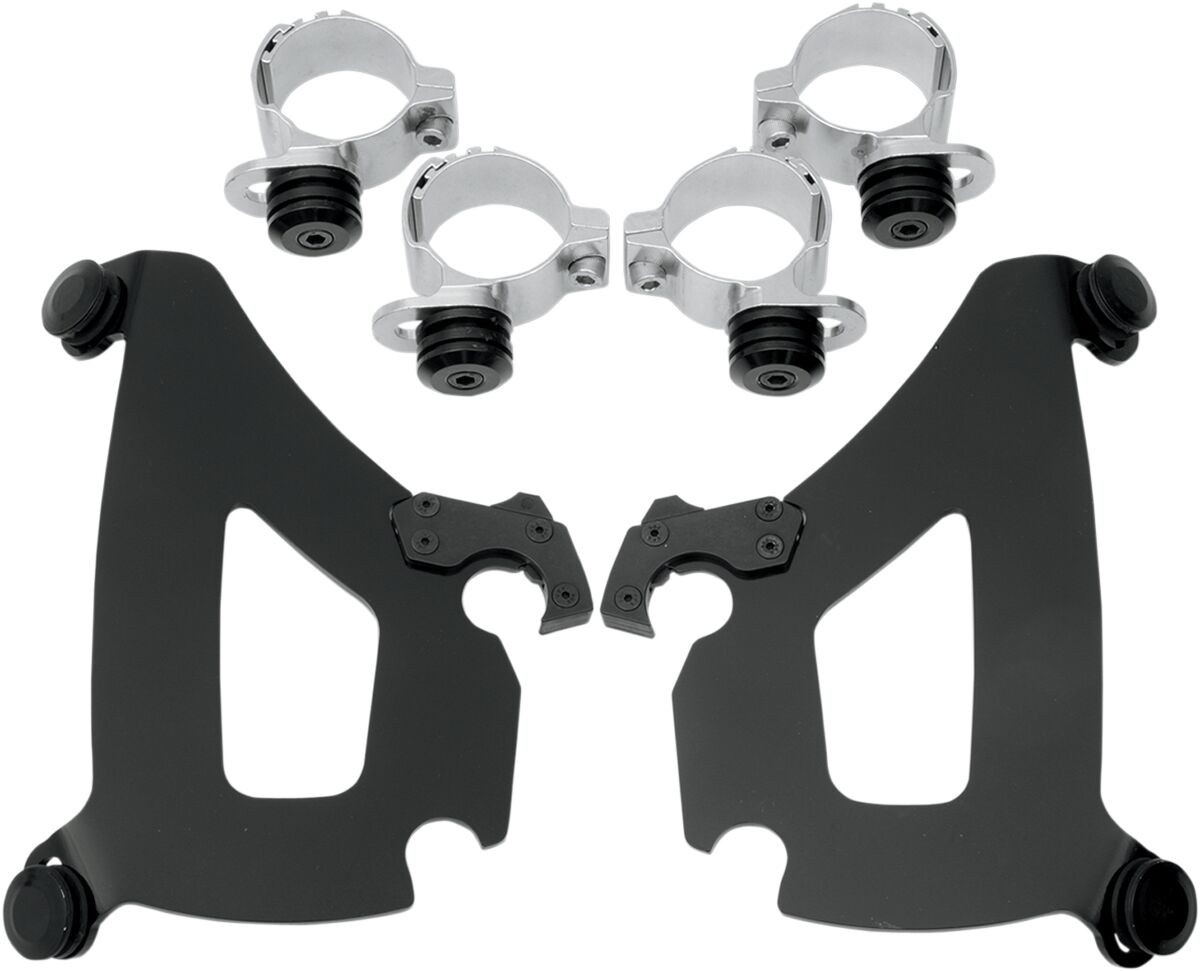Memphis Shades Metric Mounting Kit Trigger-Lock Bullet-Fairing Black M