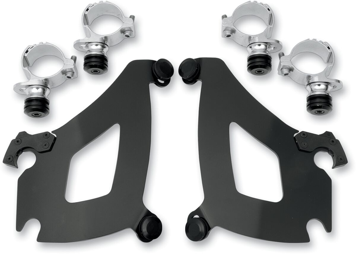 Memphis Shades Metric Mounting Kit Trigger-Lock Bullet-Fairing Black M
