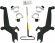 Memphis Shades Metric Mounting Kit Trigger-Lock Sportshield-Windshield Memphis Shades Metric Mounting Kit Trigger-Lock Sportshield-Windshield