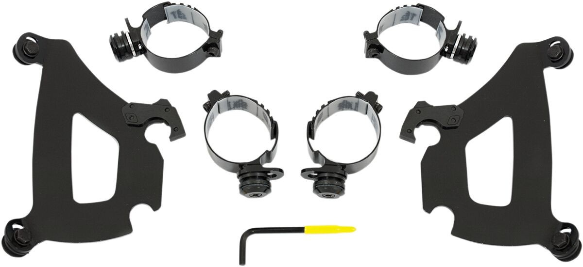 Memphis Shades Metric Mounting Kit Trigger-Lock Bullet-Fairing Black M
