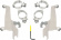 Mounting Kit Trigger-Lock Sportshield-Windshield Polished Mnt Kit Ss S