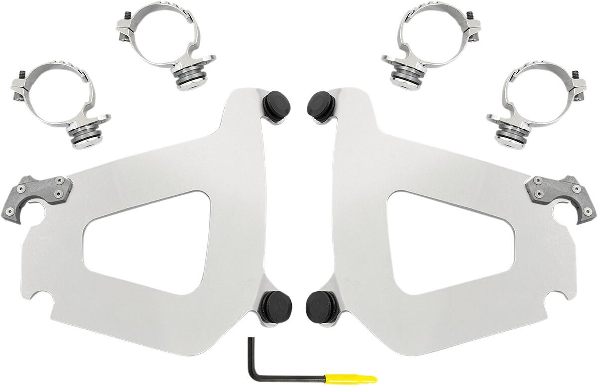 Memphis Shades Metric Mounting Kit Trigger-Lock Bullet-Fairing Polishe