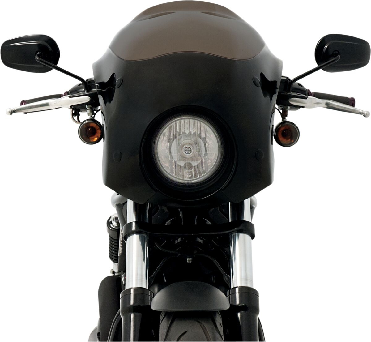 Memphis Shades Hd Fairing Replacement Bullet Black Fairing Bullet Nigh