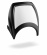C-Racer Headlight Mask Black Headlight Mask Sv650