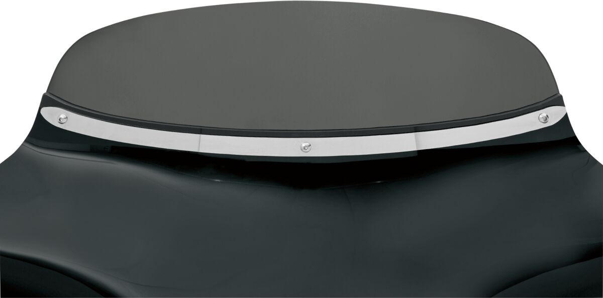 Memphis Shades Hd Windshield Trim Batwing-Fairing Solid Slim Polished