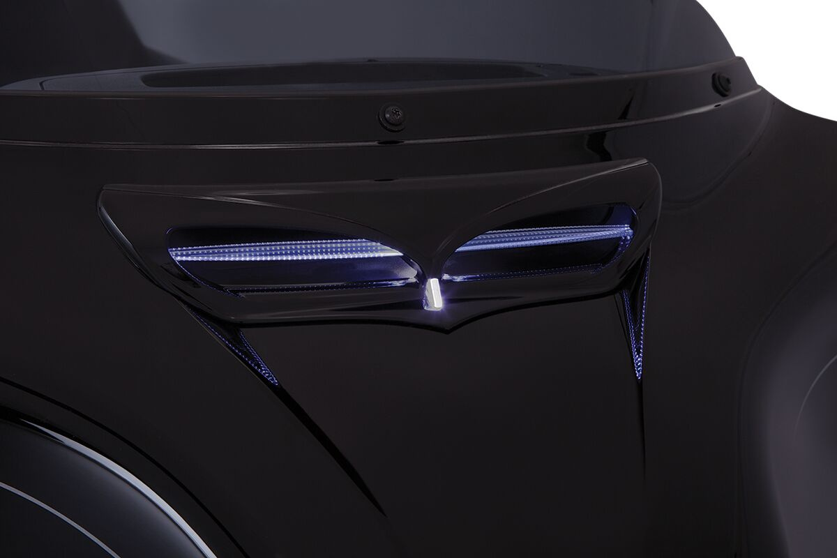 Ciro Fairing Intake Led Black Trim Fairing Blk W/Lt