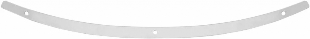 Memphis Shades Hd Windshield Trim Oem-Fairing Solid Polished Flh Trim