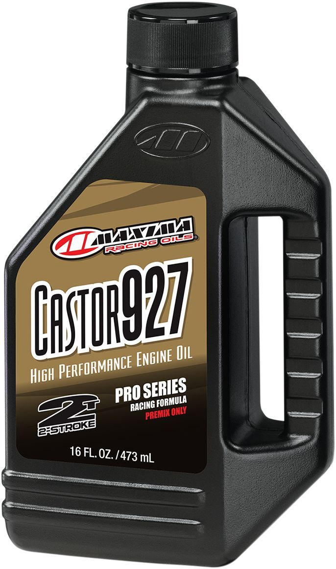 Maxima Engine Oil 2-Stroke / 473,6 Ml | 16 Fl. Oz. / Yellow Castor 927