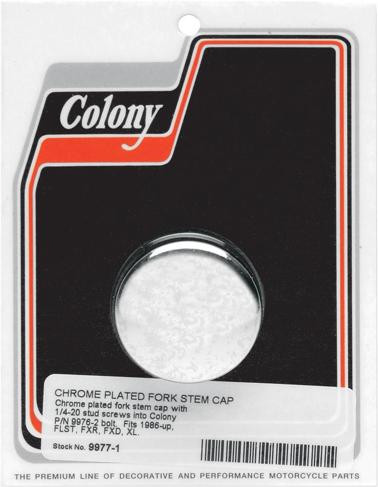 Colony Cap Stem Bolt Chr Cap Stem Bolt Chr