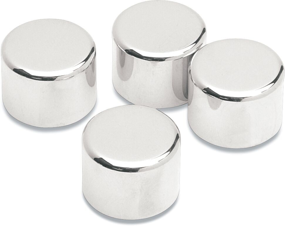 Drag Specialties Chrome Rocker Box Bolt Covers Twin-Cam Twin Cam Rocke