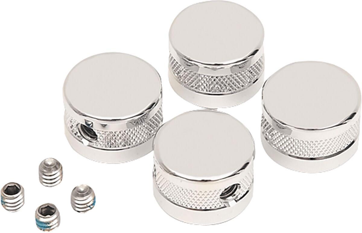 Drag Specialties Chrome S&S Head Bolt Covers Engine Head Bolt Cvr S&S