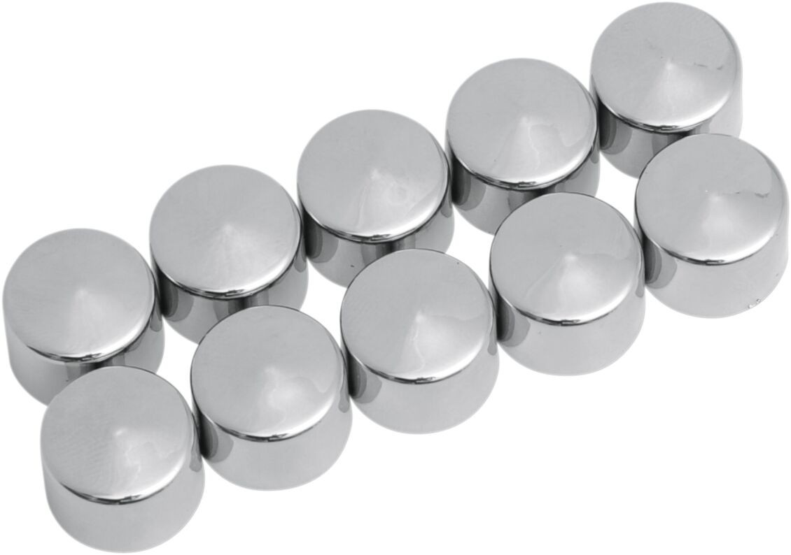 Drag Specialties Chrome Hex Bolt/Nut Cover 7/16
