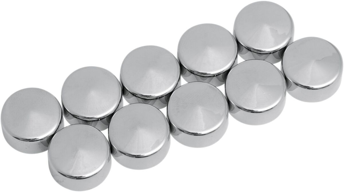 Drag Specialties Chrome Hex Bolt/Nut Cover 9/16