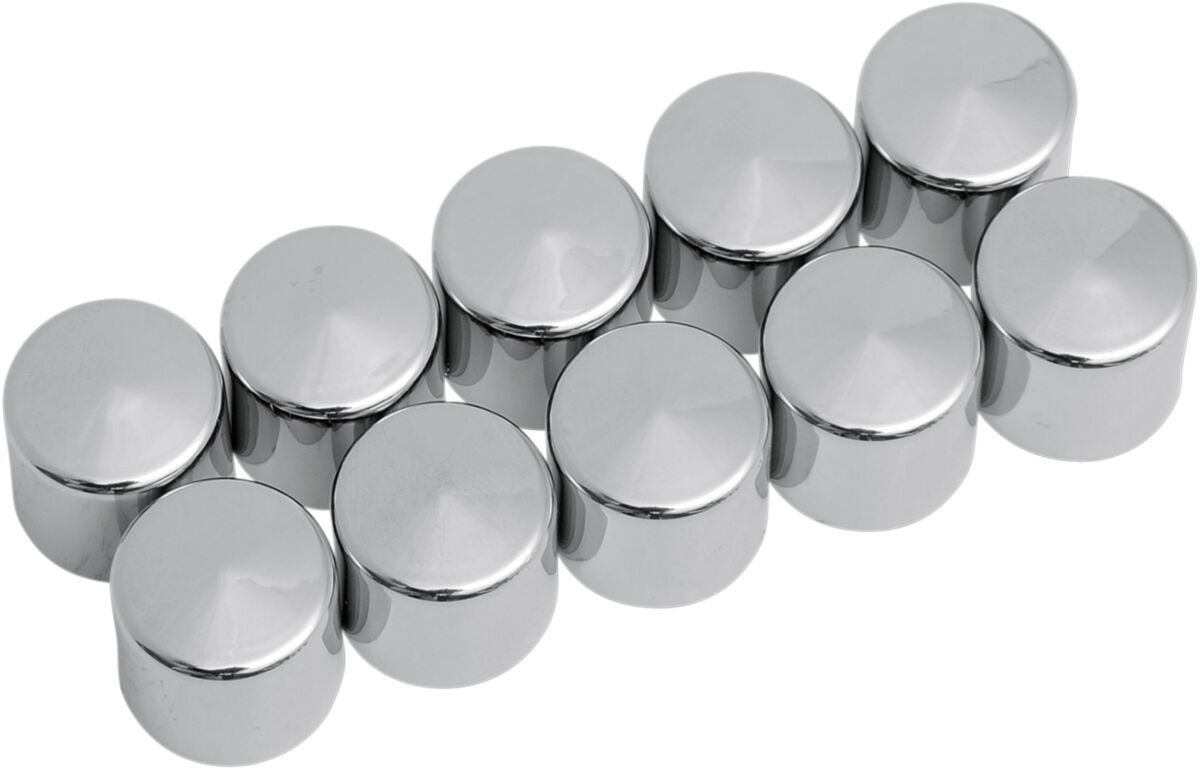 Drag Specialties Chrome Hex Bolt/Nut Cover Deep 9/16