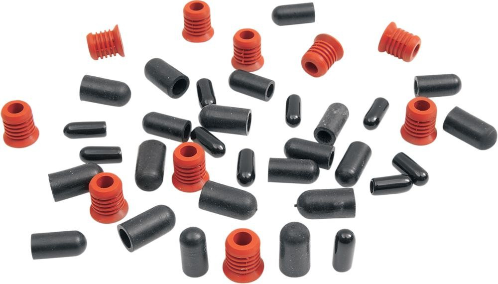 James Gasket Plug Kit Cap Plugs & Sensor Seals Plug Kit 40Pc W/Seals