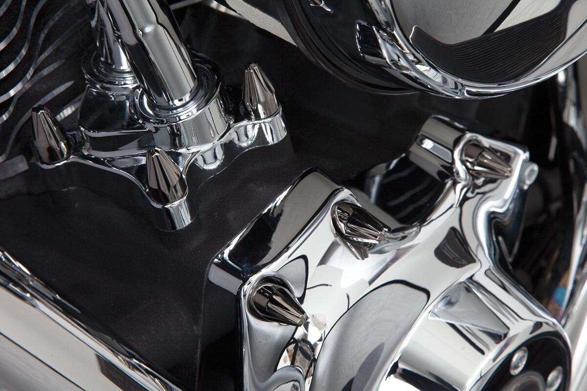 Ciro Screw Caps Fluted Spike 1/4