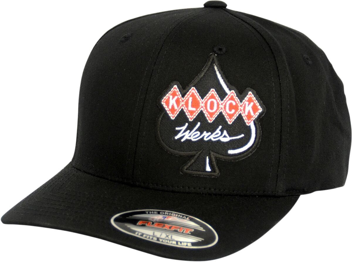 Klock Werks Cap Klockwerks Fexfit Offset Logo S/M Kwa - Offset Logo Pa