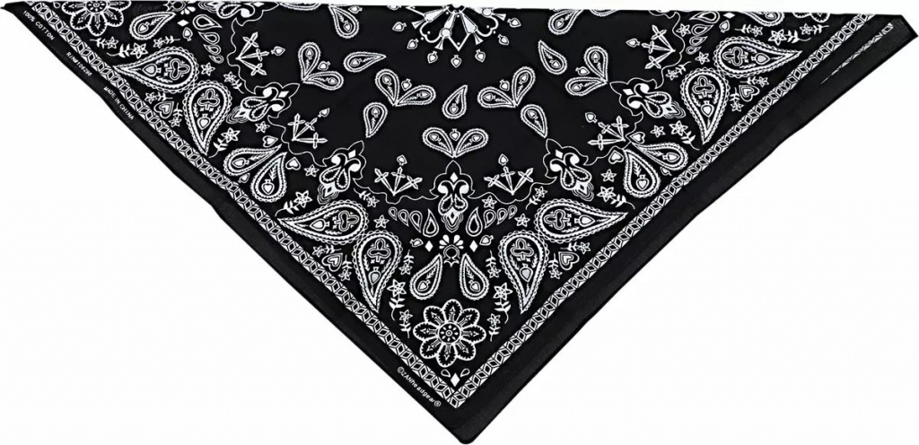 Zan Headgear Paisley Cotton Bandana