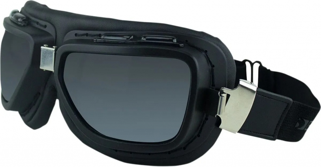 Bobster Pilot Adventure Goggles Black Lenses Interchangeable Goggle Pi
