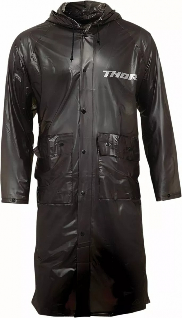 Thor Excel Trench S8 Rain Jacket Black One Size Trench Rainjct S8 Bk O