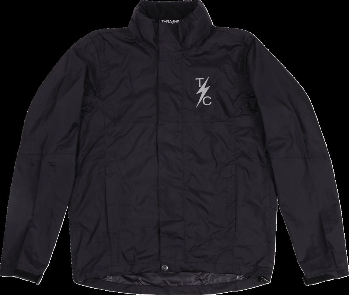 Thrashin Supply Co. Jacket Mission Waterproof Rain Black 2X Jacket Mis