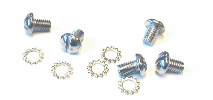 Star outer cover screws & washers