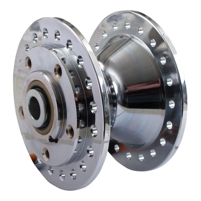 Dual disc hub (front) FX/XL 78-83, complete