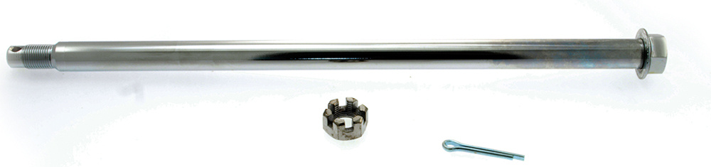 Hjulaxel Custombygge, dia.3/4 (19mm), L15.5 (393mm)