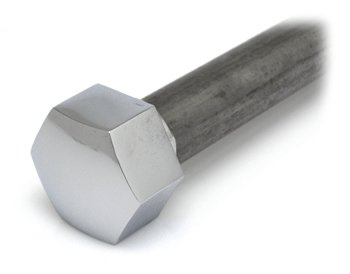 Valve stem cap, ''Spike'', chrome