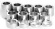 Axle spacer kit 25mm (13 pieces) Silver Axle spacer kit 25mm (13 pieces) Silver