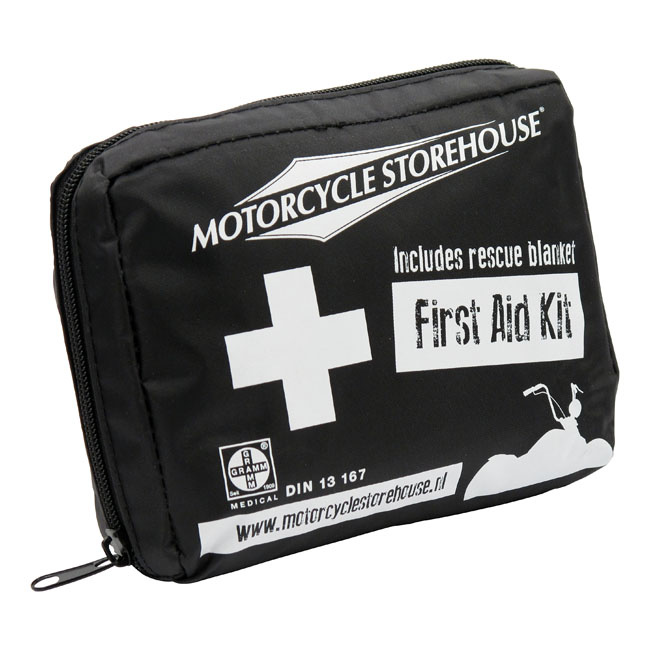 MCS, First Aid motorcycle kit  Especially composed for motorcycle use.