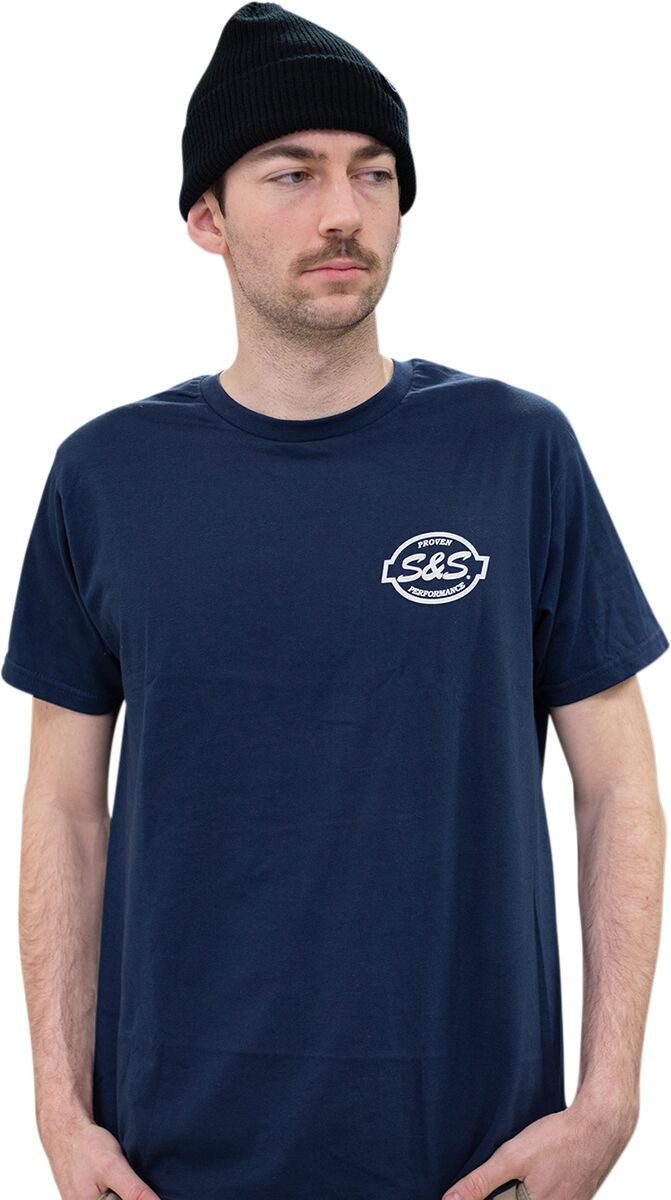 S&S Cycle  Tee Shirt S&S Navy Xxl