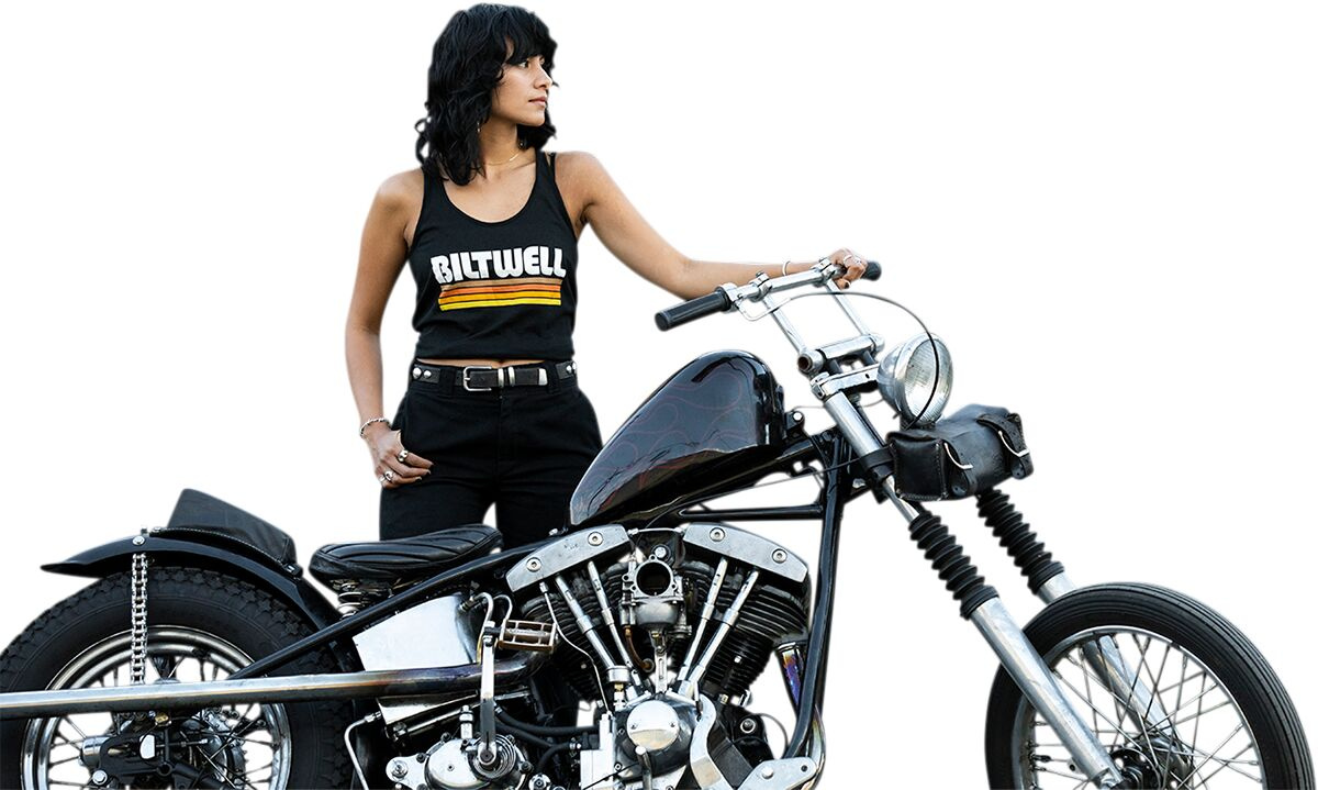 Biltwell  Tank Top Surf Blk Lg