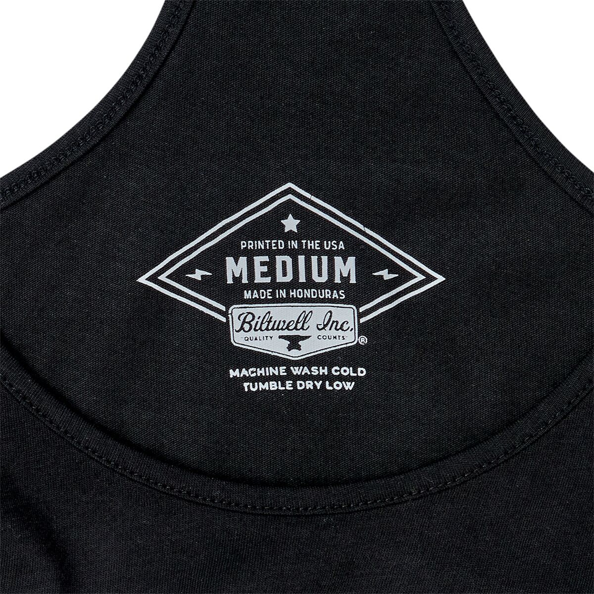 Biltwell  Tank Top Surf Blk Lg