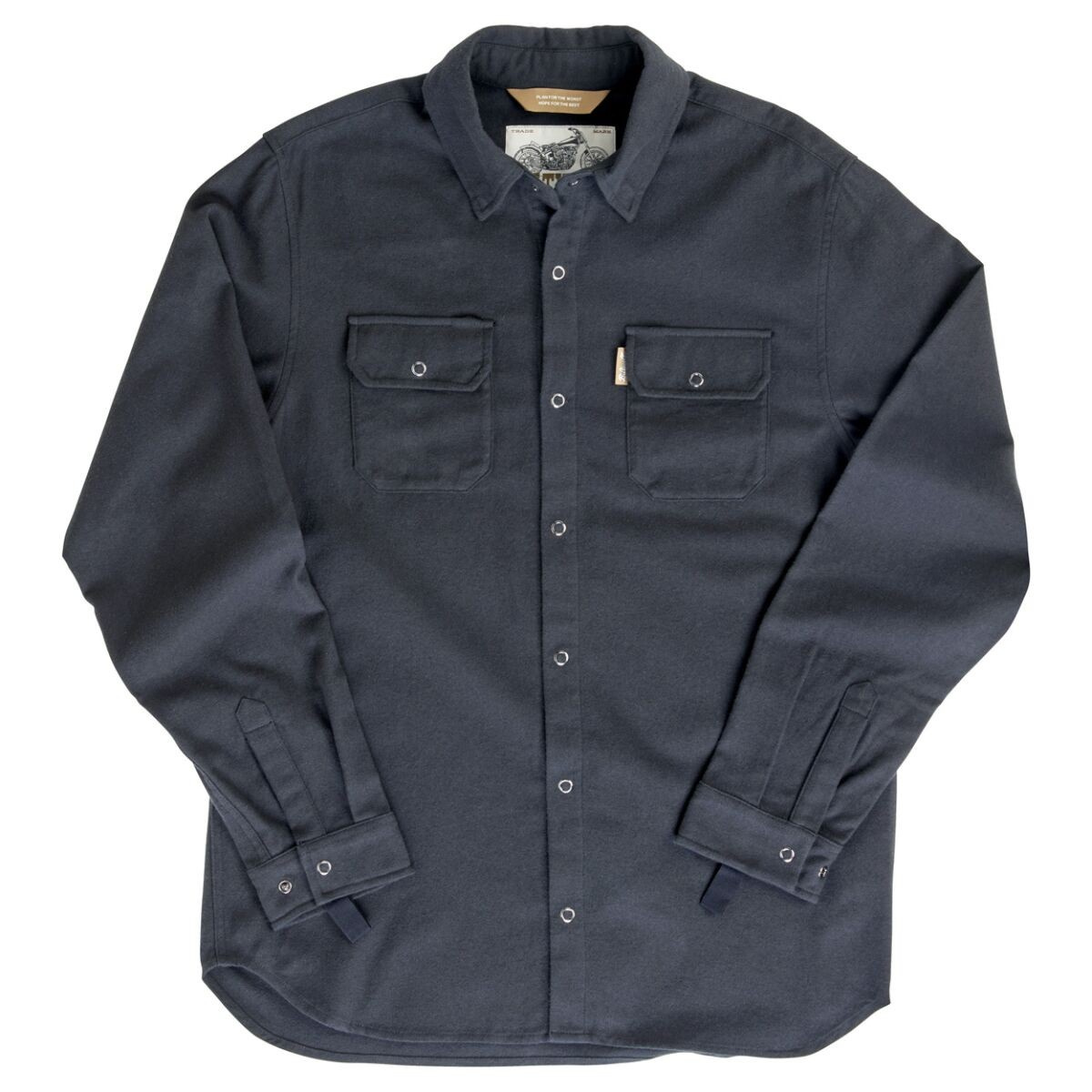 Biltwell  Shirt Flannel Hi Test Black Md