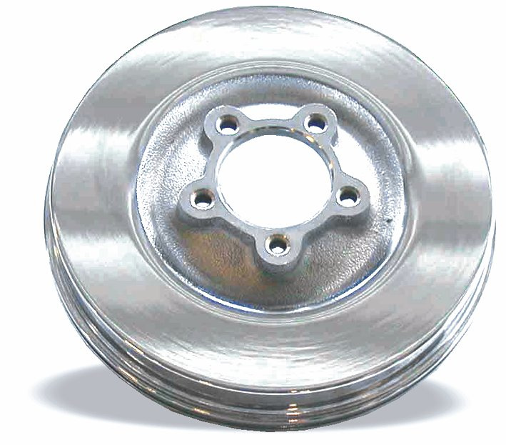 Brake drum front, Springer 61''/74''/80'', chrome