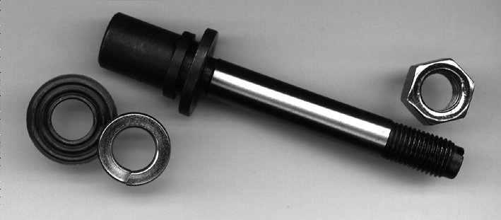 Brake shoe pivot stud with washer 49-72 Hydra