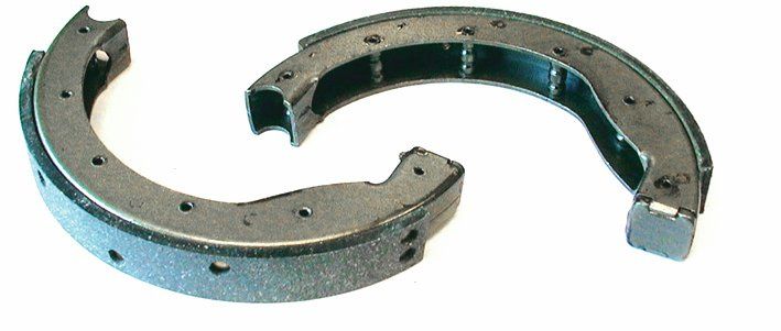 Brake shoes front FL 49-72, rear XL 54-78